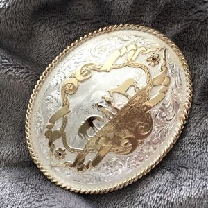 Montana Silversmith silver belt buckle